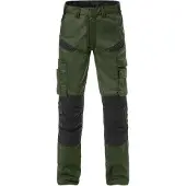 Fristads Housut 2555 STFP, armeijanvihreä/musta, D100