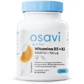 Osavi D3-vitamiini + K2,4000 IU + 150 mcg - 60 Kapselia