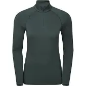 Montane F Dart Xt Zip Neck, naiset, vihreä
