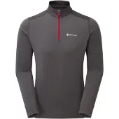 Montane Dart Thermo Zip Neck, miesten, harmaa