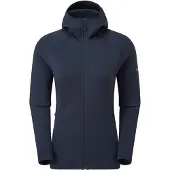 Montane F Fury Hoodie, fleecetakki, naiset, sininen