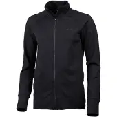 Lundhags Ullto Merino Ws Full Zip, välikerros, naiset, musta