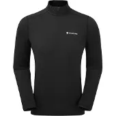 Montane Dart Xt Zip Neck, miesten, musta