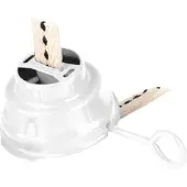 Feuerhand Burner with Wick for 276, Poltin sydämellä, Valkoinen