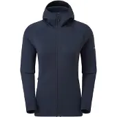 Montane F Fury Hoodie, fleecetakki, naiset, sininen