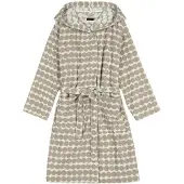 Marimekko Räsymatto Hooded Bath Robe - White - S/M