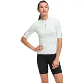 Hoka One One SkyBreeze Short Sleeve Shirt Light Gray, Size L