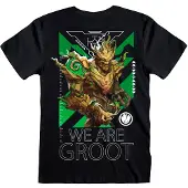 Heroes Inc Marvel Rivals Groot Lyhythihainen T-paita