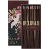 Tokyo Design Studio Chopstick Set /5 Giftbox Japan Flower 17865 1/100