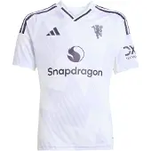 Adidas Manchester United F.c. Away Jersey Youth - White - 140