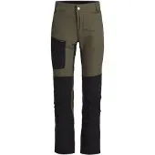 Lundhags Juniors' Fulu Stretch Hybrid Pant Forest Green/Black 128
