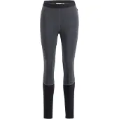 Lundhags Prime Merino Long John, aluskerrastohousut, naiset, harmaa/musta