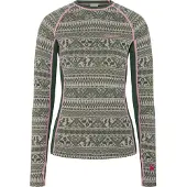 Kari Traa Women's Tale Long Sleeve Thyme Kerrasto yläosat XS