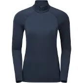 Montane F Dart Xt Zip Neck, naiset, sininen