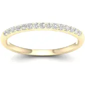 Lykken Elegance kultainen rivitimanttisormus 0,12 ct-170