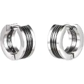 Lykken Strong kaksiväriset 13,3 mm teräskorvakorut