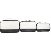 Tatonka Mesh Bag Set III, pakkauspussi, musta, 3 kpl.