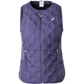 Asics Nagino Run Padded Gilet Women Indigo Fog - L