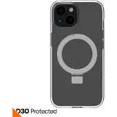 dbramante1928 iPhone 17e/16e/15/14/13 Iceland Ultra D3O MS Kickstand suojakuori, läpinäkyvä