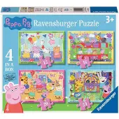 Ravensburger : Peppa Pig - Puzzle (4in1) (12004016)