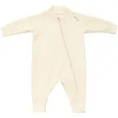 Devold Nibba Merino Jumpsuit Baby, Raw White, 80