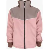 Lindberg Stormy Tuulenpitävä Fleecetakki, Harmaa/Blush, 160