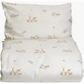 Mini Dreams MiniDreams Pussilakanasetti Pinnasänky 100x130 Bunny, Hiekanruskea