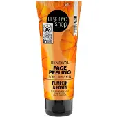 Raw Organic Organic Shop Renewal Face Peeling For Oily Skin Pumpkin &amp; Honey 75 ml