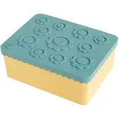 Blafre - Kukka Eväsrasia 3 Lokeroa 7x14x19 cm Sinivihreä/Vaaleankeltainen
