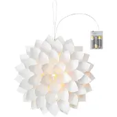 Markslöjd - Dahlia Seinä-/Pöytäkoriste 35 cm Valkoinen