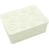 Blafre - Kukka Eväsrasia 3 lokeroa 19x14x7 cm Beige