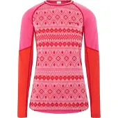 Kari Traa Women's Malia Long Sleeve Bright Pink Kerrasto yläosat L