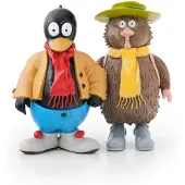 Flåklypa Figuurisetti Ludvig & Solan 10 cm
