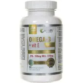 Wish Pharmaceutical Wish Omega-3 1000 mg E-vitamiini - 90 kapselia