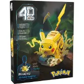 Spin Master 4D Build FDP FAP Pokemon Pikachu GML, 201 kpl, Sarjakuvat, 12 vuosi/vuosia
