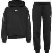 Nike Juoksupuku 'CLUB FLC' musta / valkoinen
