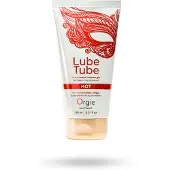 Orgie Lube Tube Hot - Water-Based Intimate Gel With Warming Effect 150ml