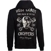 West Coast Choppers High Speed Kokovetoketjullinen Collegepaita