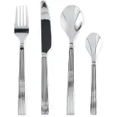 Rosendahl Gc Nouveau Bestiksæt Stål 16 Dele - Silver - 22.5 CM