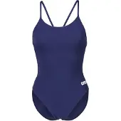 Arena Uimapuku 'LACE BACK SOLID' tummansininen / valkoinen