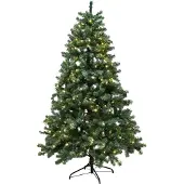 Aske 180x118cm valoilla joulukuusi