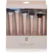 SOSU Cosmetics Luxury Brush Face Collection sivellinsetti kasvoille 6 kpl