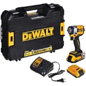 DeWalt Iskumutterinväännin DCF921D2T-QW; 18 V; 2x2,0 Ah akku