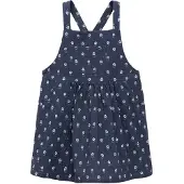Mango Floral Print Dress - Navy - 4-5
