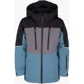 Lindberg Alpine Talvitakki, Black/Turquiose, 120