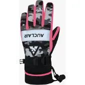Auclair Camo Flash Hanskat, Pink/Camo, L