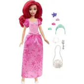 Mattel Disney Princess Ariel valmistautuu, Muotinukke, Tyttö, 3 vuotta, Tyttö, 380 mm, 150 g