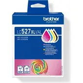 Brother VALUE PACK HIGH YIELD CMYK, UP TO 1 X 3 000 + 3 X 2 000 PAGES (LC527XLVAL)