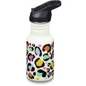 Klean Kanteen Kids' Classic Narrow 355ml (W/Flip Seal Sport) Leopard Print Pullot 355 ml