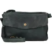Harold's Submarine Crossbody-laukku Nahka 25 cm Vihreä